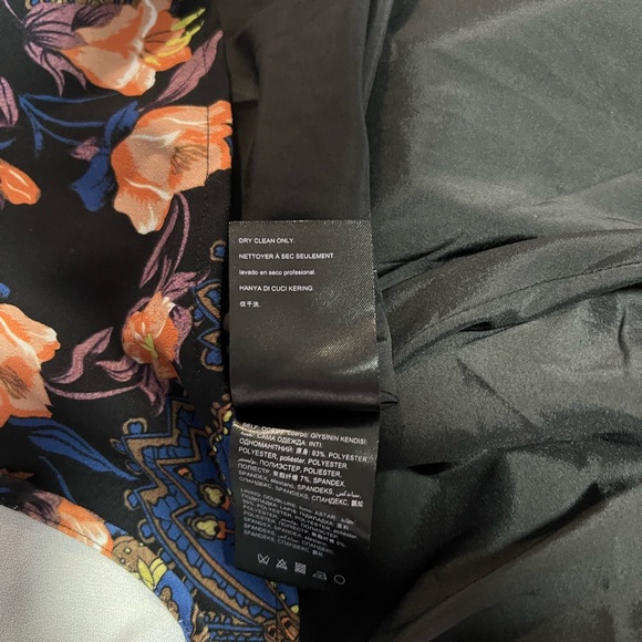 Bebe Floral Mini Skater Dress - Picture 4 of 5